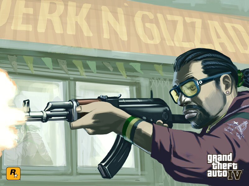 gta4 wallpaper. Theft Auto 4 Wallpaper
